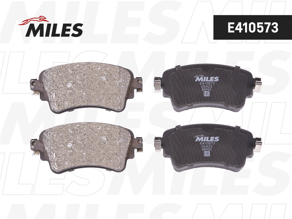 MILES E410573 Колодки тормозные задние (Смесь Low-Metallic) AUDI A4/Q7 15- (TRW GDB2132) E410573
