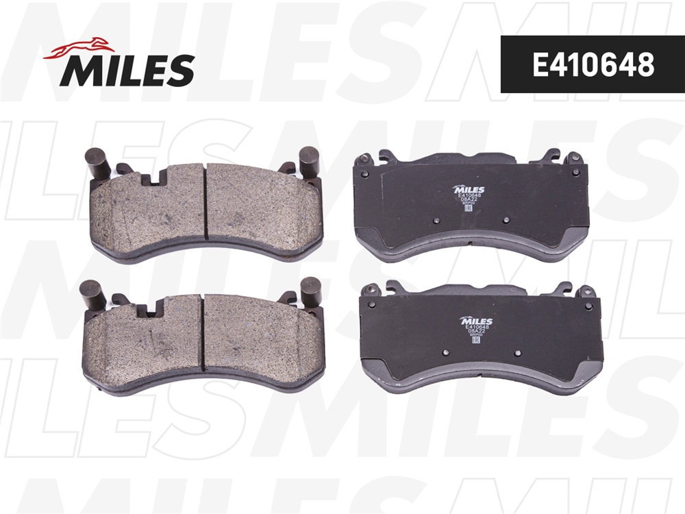 MILES E410648 Колодки тормозные MB W204/W211/W212/R230 63 AMG пер. LowMetallic