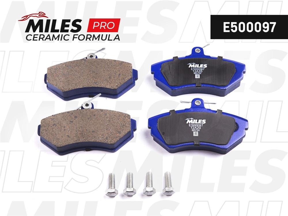 MILES E500097 Колодки тормозные AUDI A4 95-00/VW PASSAT 97-00 пер. Ceramic PRO