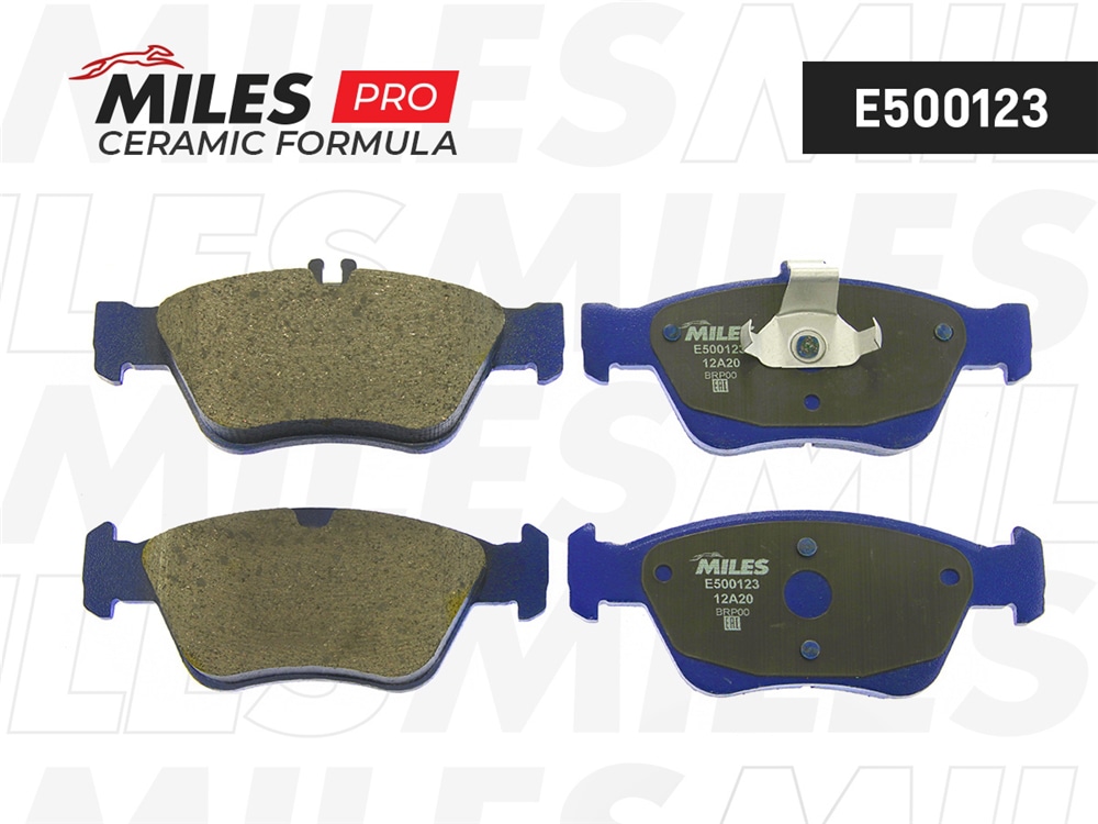 MILES E500123 Колодки тормозные MB W210/W202/C208 2.0-2.8 пер. Ceramic PRO