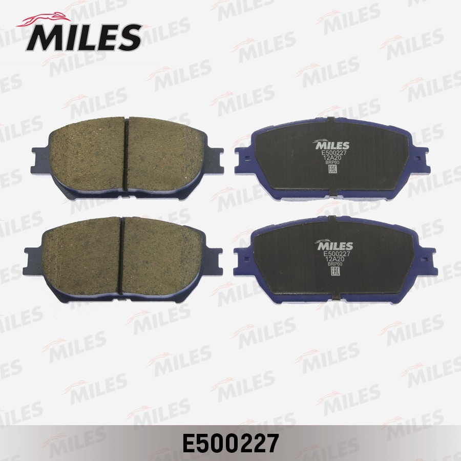 MILES E500227 Колодки тормозные передние (Смесь CERAMIC серия PRO) TOYOTA CAMRY ( V30 ) 2.4/3.0 0104 (TRW GDB3314) E500227