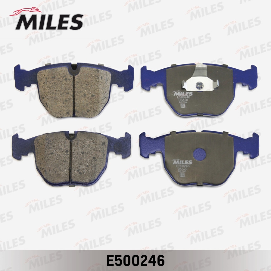 MILES E500246 Колодки тормозные передние (Смесь CERAMIC серия PRO) BMW Е38/E39/X5 3.0/4.4 (TRW GDB1261) E500246