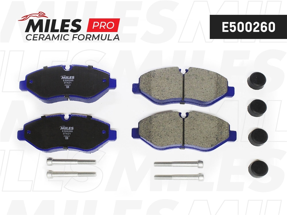 MILES E500260 Колодки тормозные MB SPRINTER 95-/VITO 03-/VW CRAFTER 06- пер. Ceramic PRO