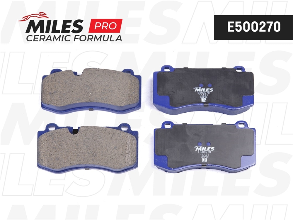 MILES E500270 Колодки тормозные MB W221/W211/C219/C216/R230 пер. Ceramic PRO