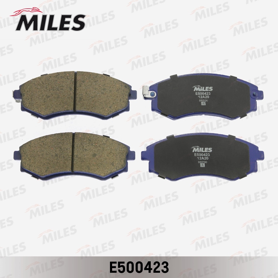 MILES E500423 Колодки тормозные HYUNDAI ELANTRA/MATRIX/SONATA/SSANGYONG REXTON/KORANDO перед. Ceramic