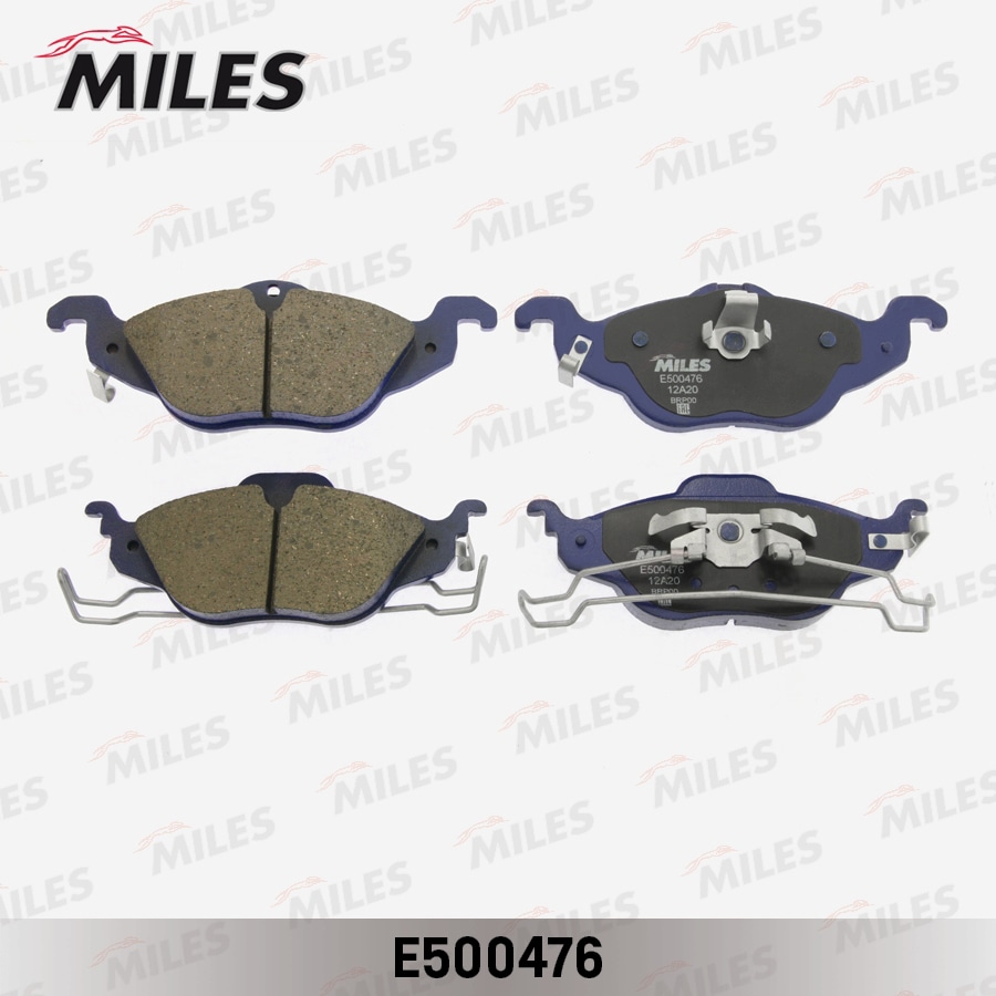 MILES E500476 Колодки тормозные OPEL ASTRA G 1.2/1.4/1.6/1.7D пер. Ceramic PRO