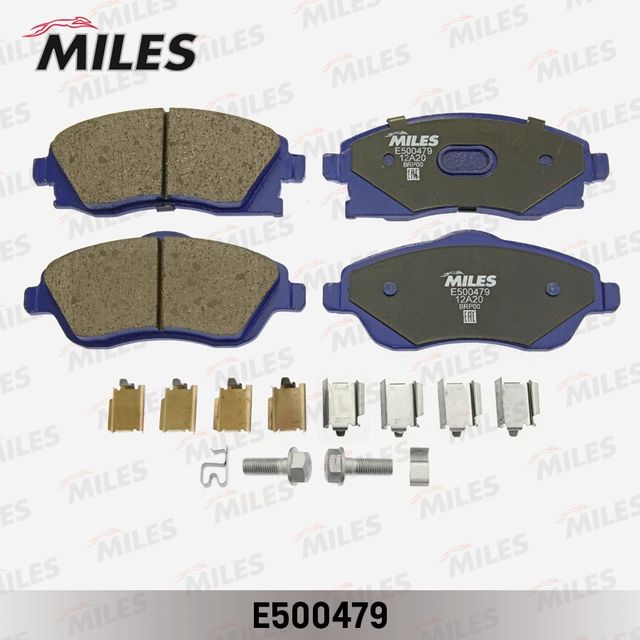 MILES E500479 Колодки тормозные OPEL CORSA C 01-/TIGRA B 04- перед. Ceramic