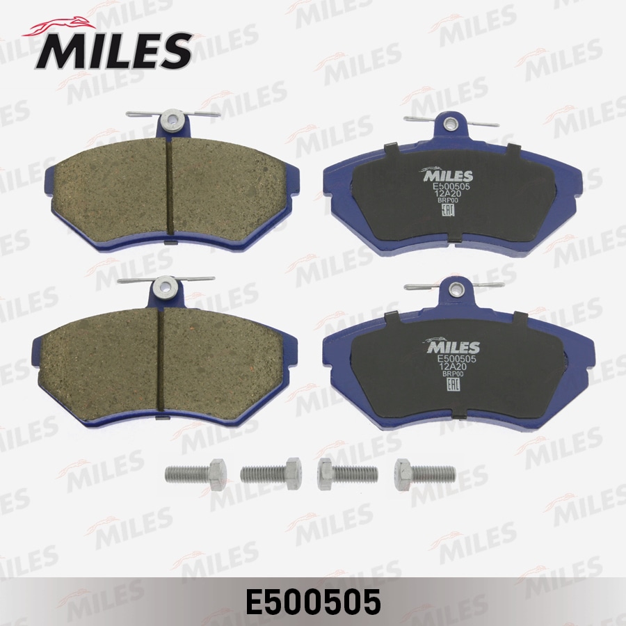 MILES E500505 Колодки тормозные VW G3/CADDY 95-04/POLO 95-01 пер. Ceramic PRO
