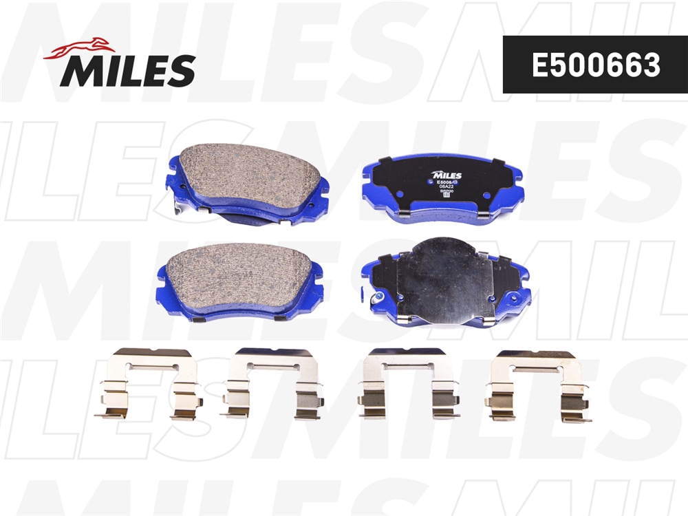 MILES E500663 Колодки тормозные OPEL INSIGNIA 08-/SAAB 9-5 10- перед. (R16) Ceramic