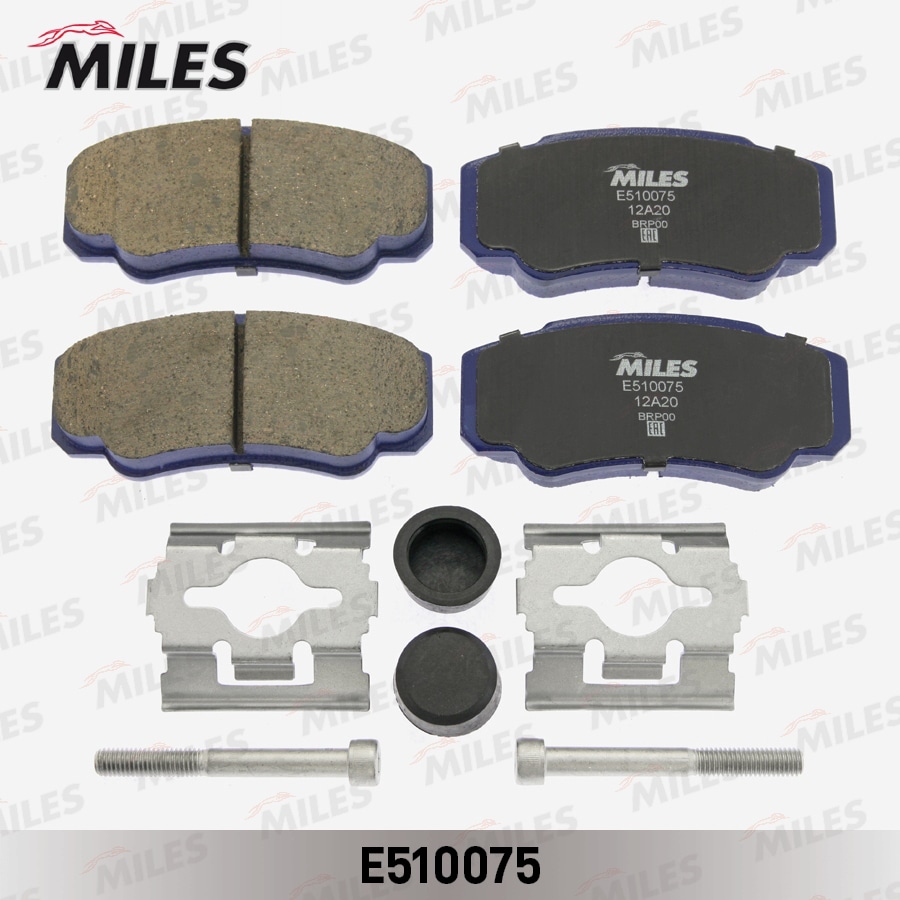 MILES E510075 Колодки тормозные FIAT DUCATO/PEUGEOT BOXER (230/244) 94- зад. Ceramic PRO