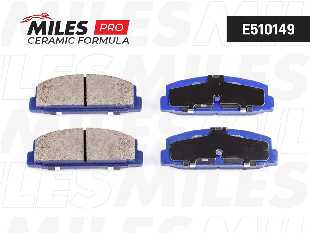 MILES E510149 Колодки тормозные MAZDA 6 02-/323 96-/626 92-02 зад. Ceramic PRO