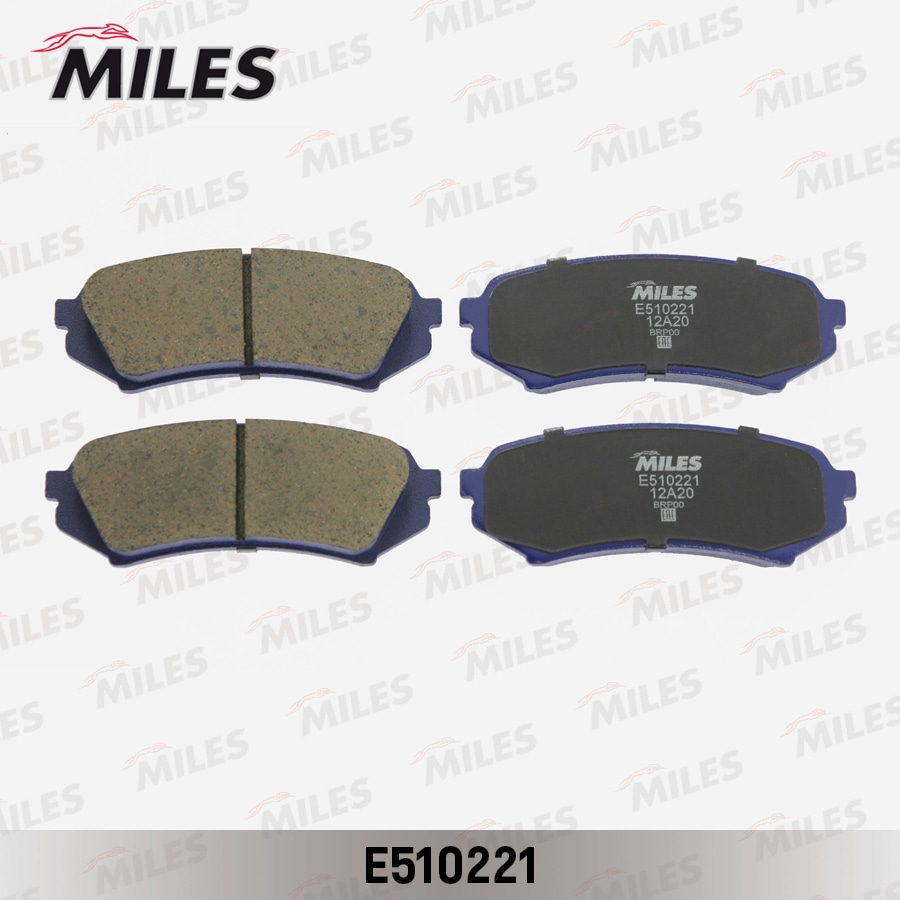 MILES E510221 Колодки тормозные TOYOTA LAND CRUISER 100 98-07/LEXUS LX470 98-07 зад. Ceramic