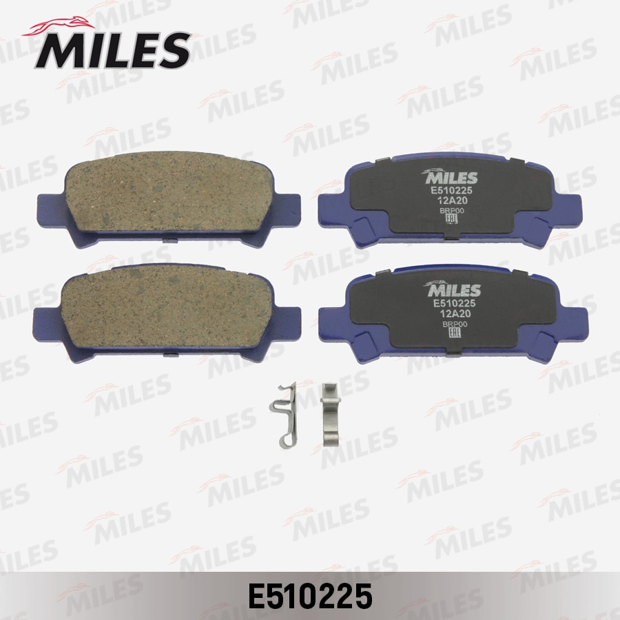 MILES E510225 Колодки тормозные SUBARU FORESTER 97-/IMPREZA 98-/LEGACY 98- зад. Ceramic PRO
