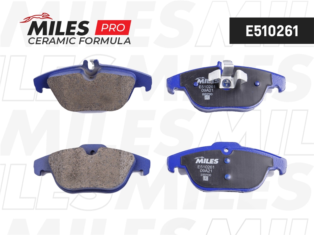 MILES E510261 Колодки тормозные задние (Смесь CERAMIC серия PRO) MERCEDES W204/X204 07- (TRW GDB1738) E510261