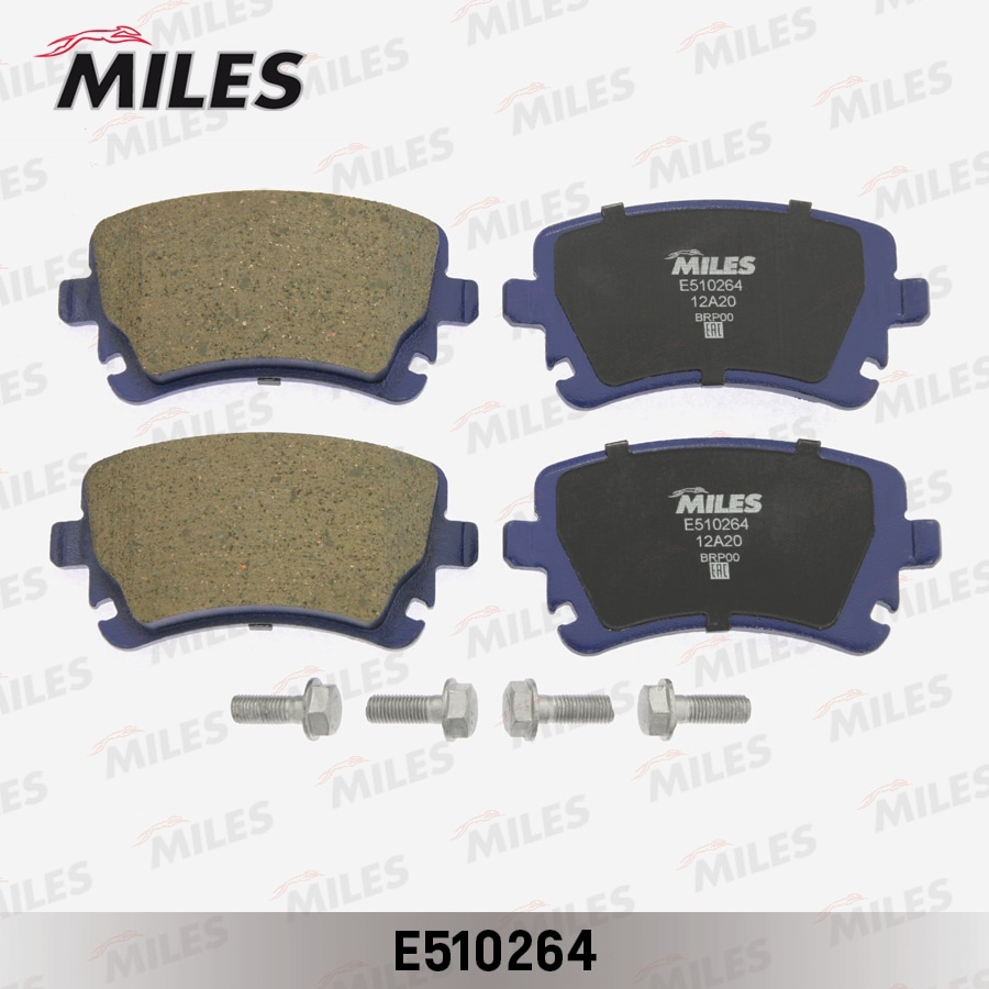 MILES E510264 Колодки тормозные AUDI A4/A6/A8/VW MULTIVAN/T5/PHAETON зад. Ceramic PRO
