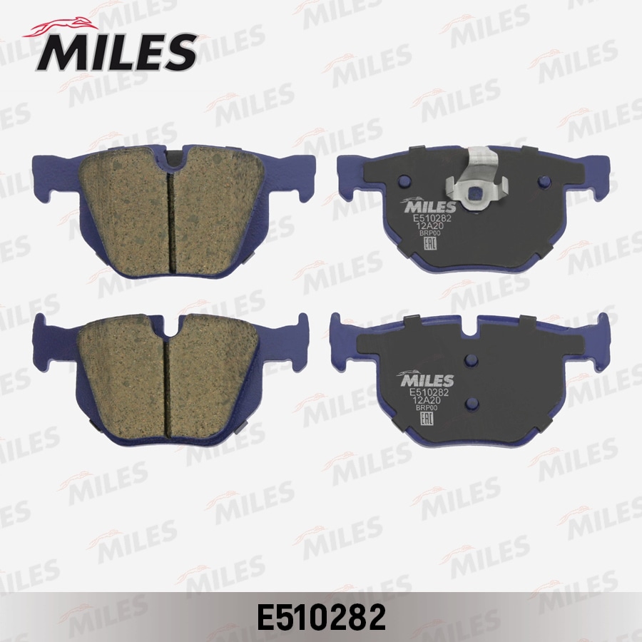 MILES E510282 Колодки тормозные задние (Смесь CERAMIC серия PRO) BMW E90/E91/E60/E61/E70/E71 (TRW GDB1727) E510282