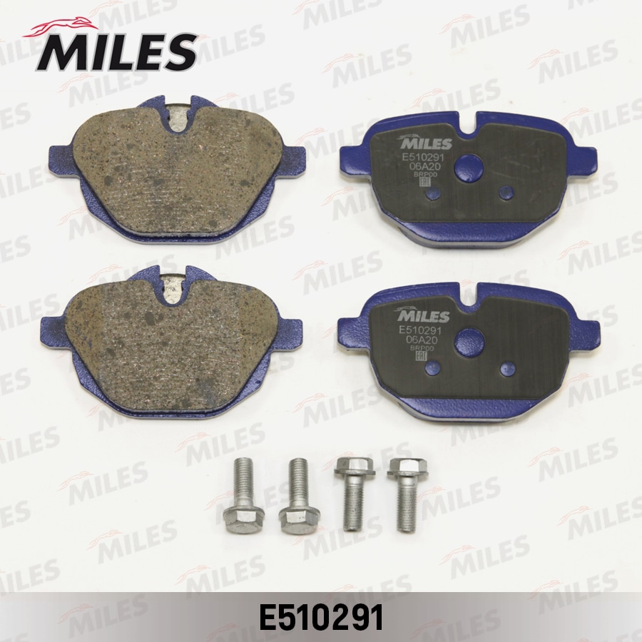 MILES E510291 Колодки тормозные BMW 5 F10/F11/X3 F25/Z4 E89 2.0-3.0 10- зад. Ceramic PRO