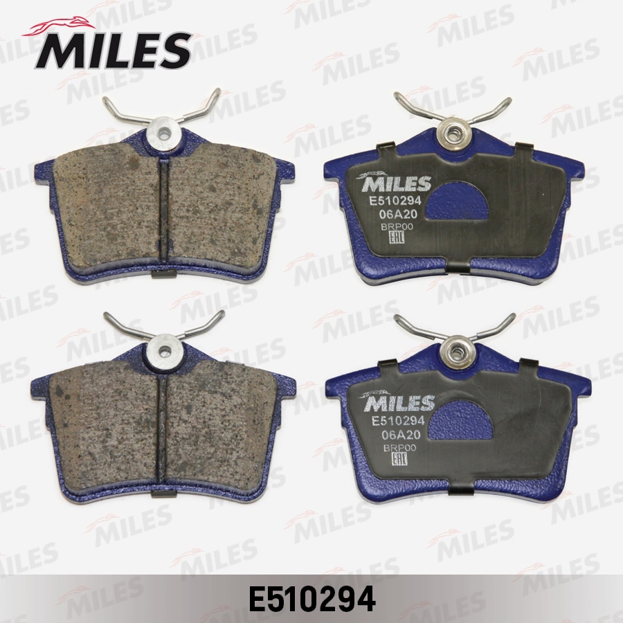 MILES E510294 Колодки тормозные CITROEN BERLINGO/PEUGEOT 308/PARTNER 08- зад. Ceramic PRO