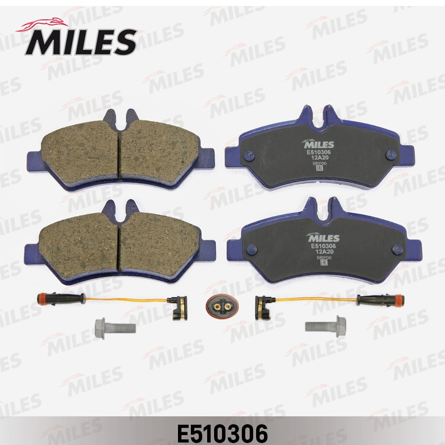 MILES E510306 Колодки тормозные MB SPRINTER 209-524 06-/VW CRAFTER 06- зад. Ceramic PRO