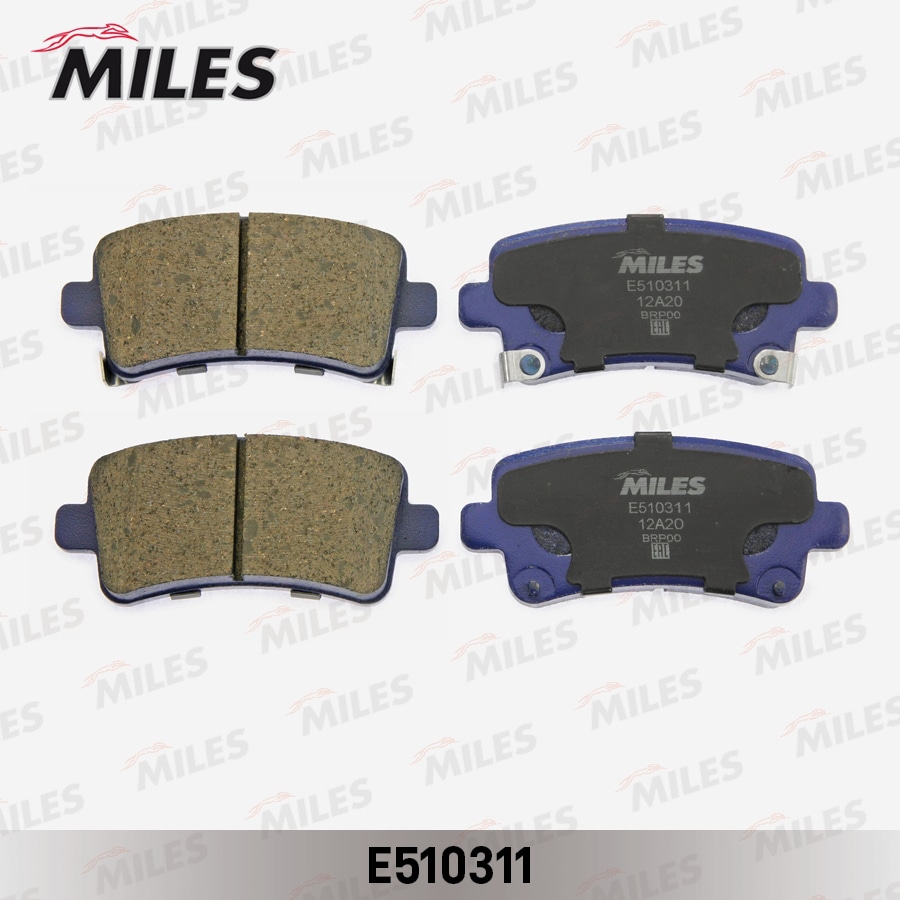 MILES E510311 Колодки тормозные задние (Смесь CERAMIC серия PRO) OPEL INSIGNIA 08-/SAAB 9-5 10- (TRW GDB1784) E510311