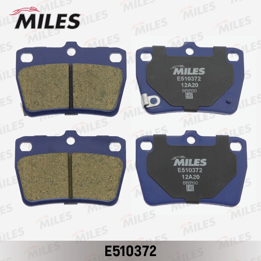 MILES E510372 Колодки тормозные CHERY TIGGO/TIGGO 3/TOYOTA RAV 4 II зад. Ceramic