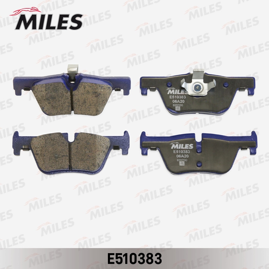 MILES E510383 Колодки тормозные задние (Смесь CERAMIC серия PRO) BMW 1 F20 10-/3 F30 11- (TRW GDB1919) E510383