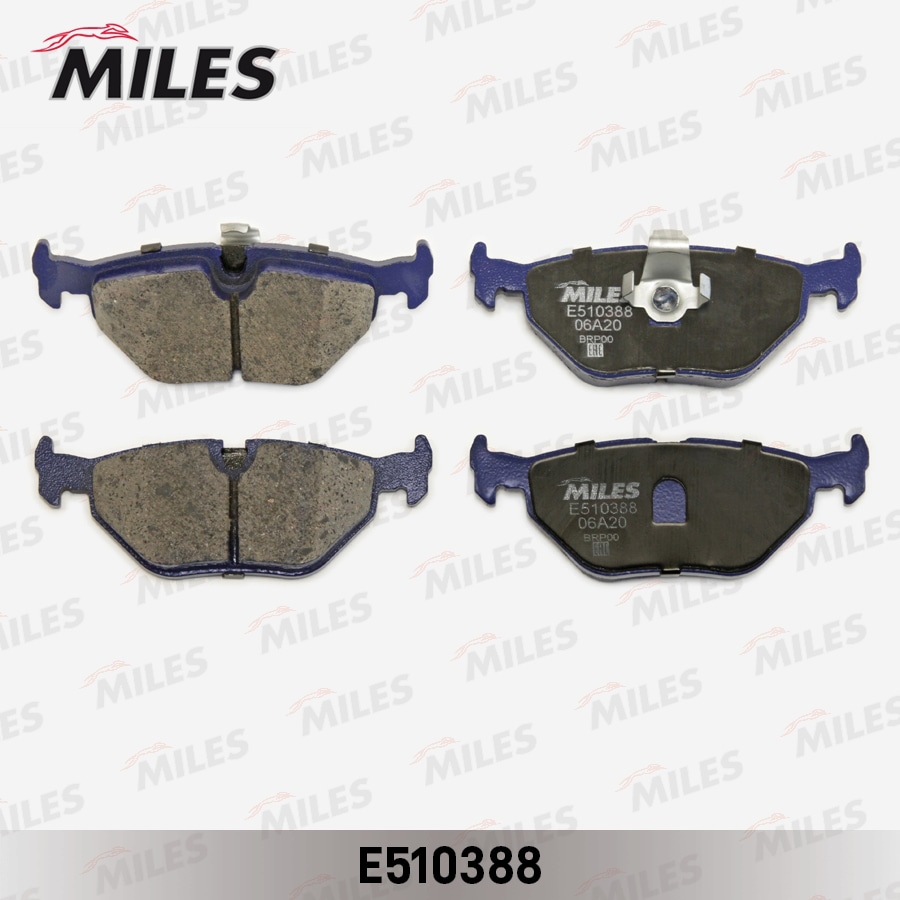 MILES E510388 Колодки тормозные задние (Смесь CERAMIC серия PRO) BMW E39 9604 (TRW GDB1265) E510388