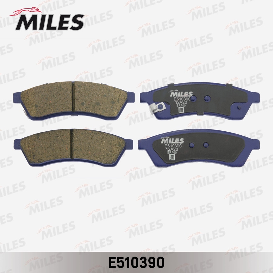 MILES E510390 Колодки тормозные CHEVROLET EPICA 06- зад. Ceramic