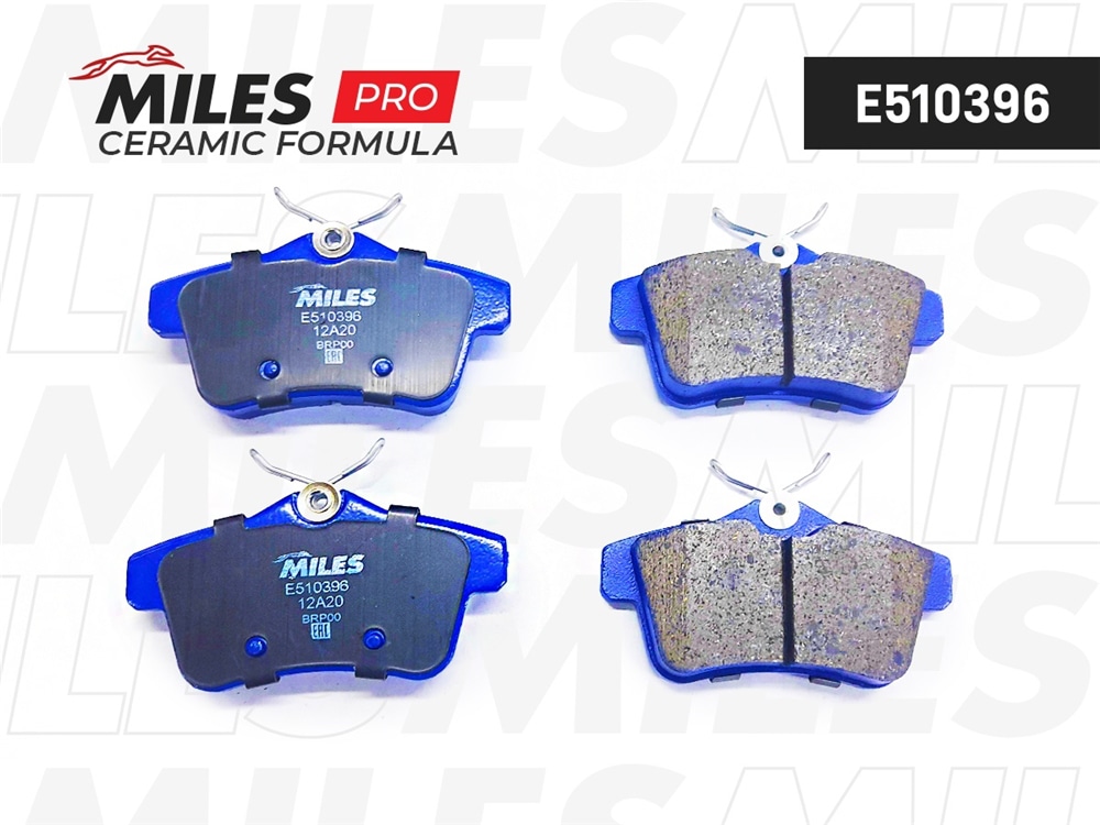 MILES E510396 Колодки тормозные CITROEN C4 09-/PEUGEOT 3008/5008 09- зад. Ceramic PRO