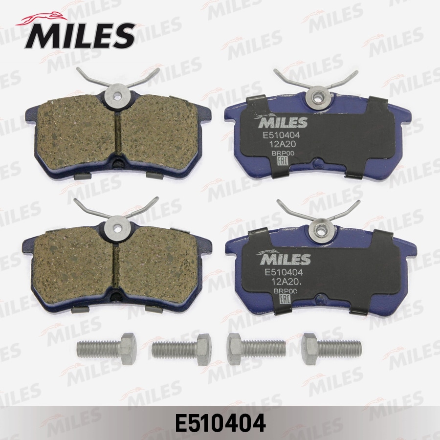 MILES E510404 Колодки тормозные FORD FOCUS 98-05/FIESTA 12- зад. Ceramic PRO