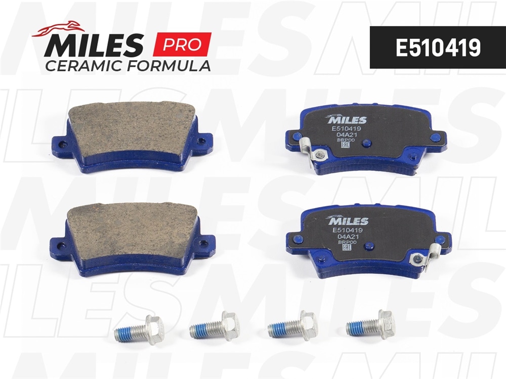 MILES E510419 Колодки тормозные HONDA CIVIC VIII Hatchback 06- зад. Ceramic PRO