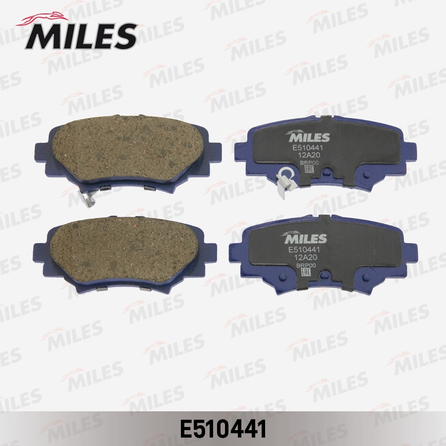 MILES E510441 Колодки тормозные MAZDA 3 13- зад. Ceramic PRO