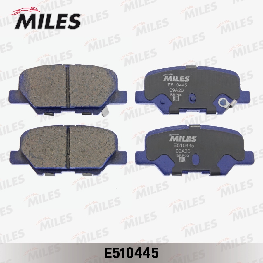 MILES E510445 Колодки тормозные MAZDA 6 12-/MITSUBISHI OUTLANDER 12- зад. Ceramic PRO