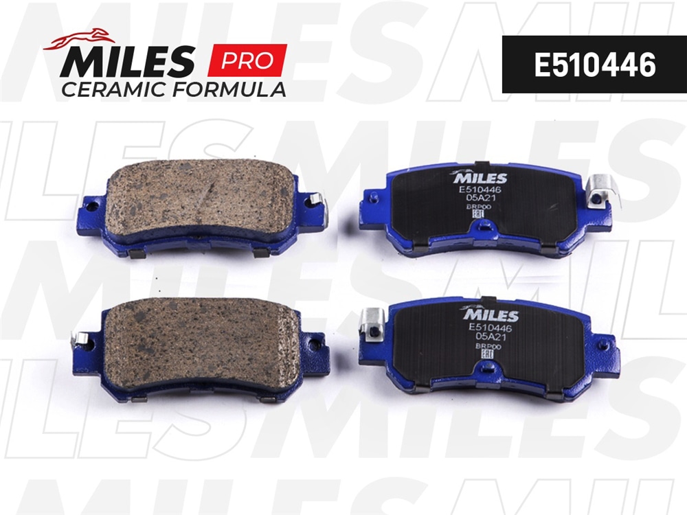 MILES E510446 Колодки тормозные MAZDA CX-5 11- зад. Ceramic PRO