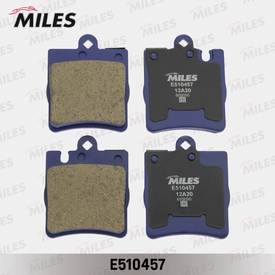 MILES E510457 Колодки тормозные задние (Смесь CERAMIC серия PRO) MERCEDES W203 00/A208/A209 CLK (TRW GDB1421) E510457