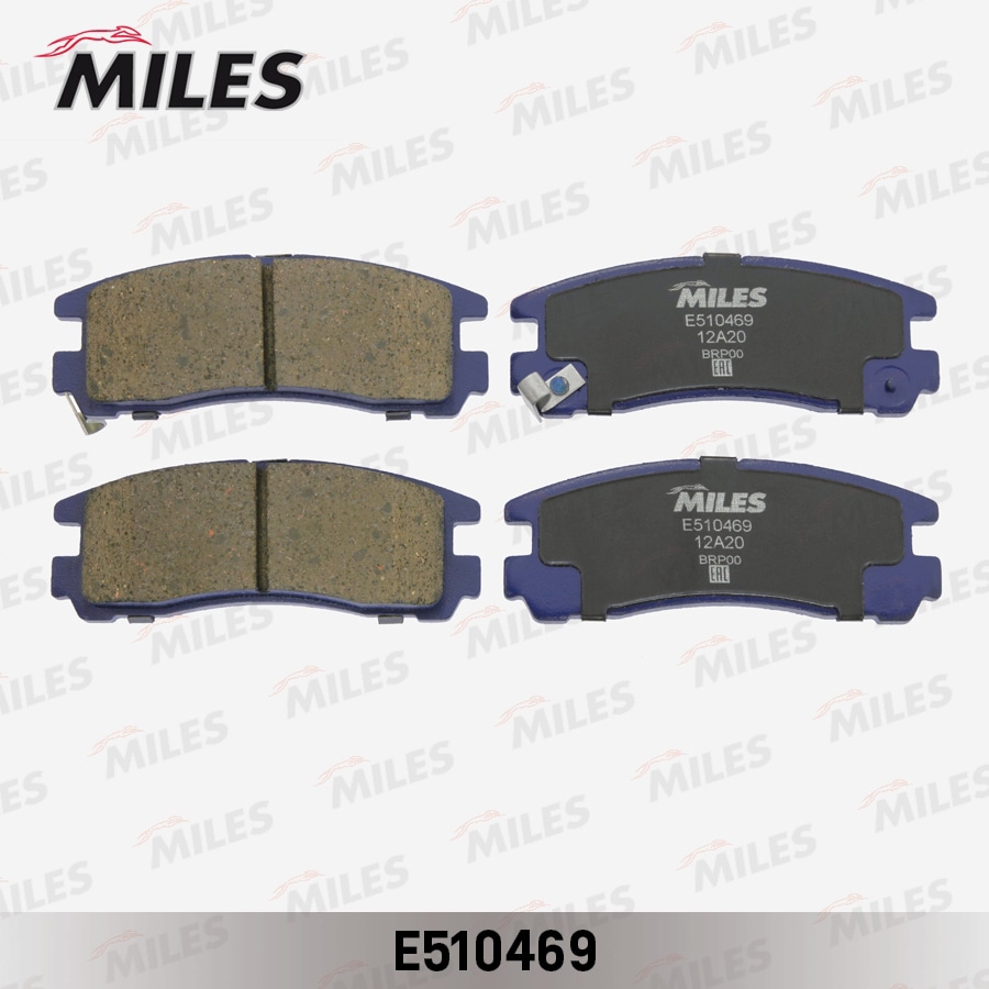 MILES E510469 Колодки тормозные MITSUBISHI GALANT 92-04/PAJERO PININ 99-/SPACE WAGON 91-99 зад. Ceramic