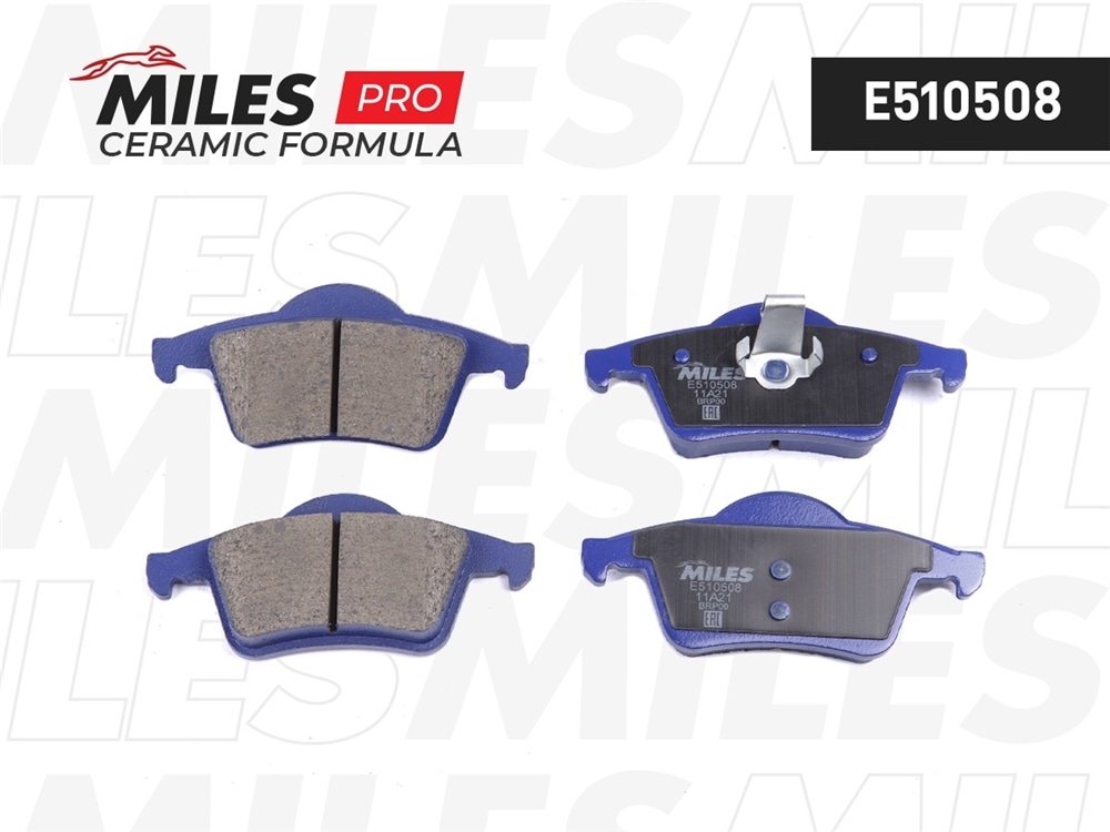 MILES E510508 Колодки тормозные VOLVO S60 00-/S80 98-06/V70 97-/XC70 97- зад. Ceramic PRO