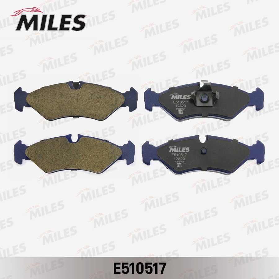 MILES E510517 Колодки тормозные MB SPRINTER (2-4t) 95-06/VW LT 96-06 зад. Ceramic PRO