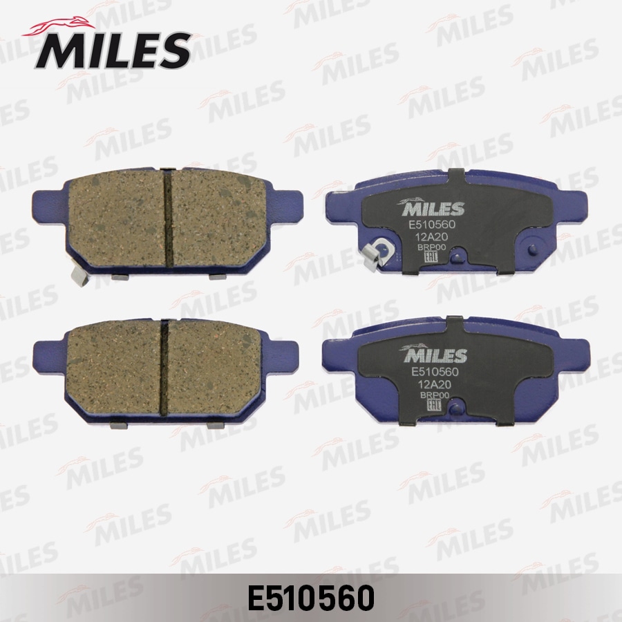 MILES E510560 Колодки тормозные SUZUKI SWIFT 10- зад. Ceramic