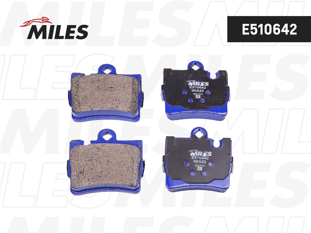 MILES E510642 Колодки тормозные MB W220 S320-S600 98-05/C215 AMG зад. Ceramic PRO