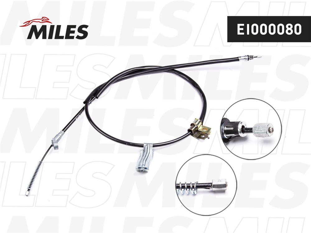 MILES EI000080 Трос стояночного тормоза правый NISSAN QASHQAI 07-13 (5мест) EI000080