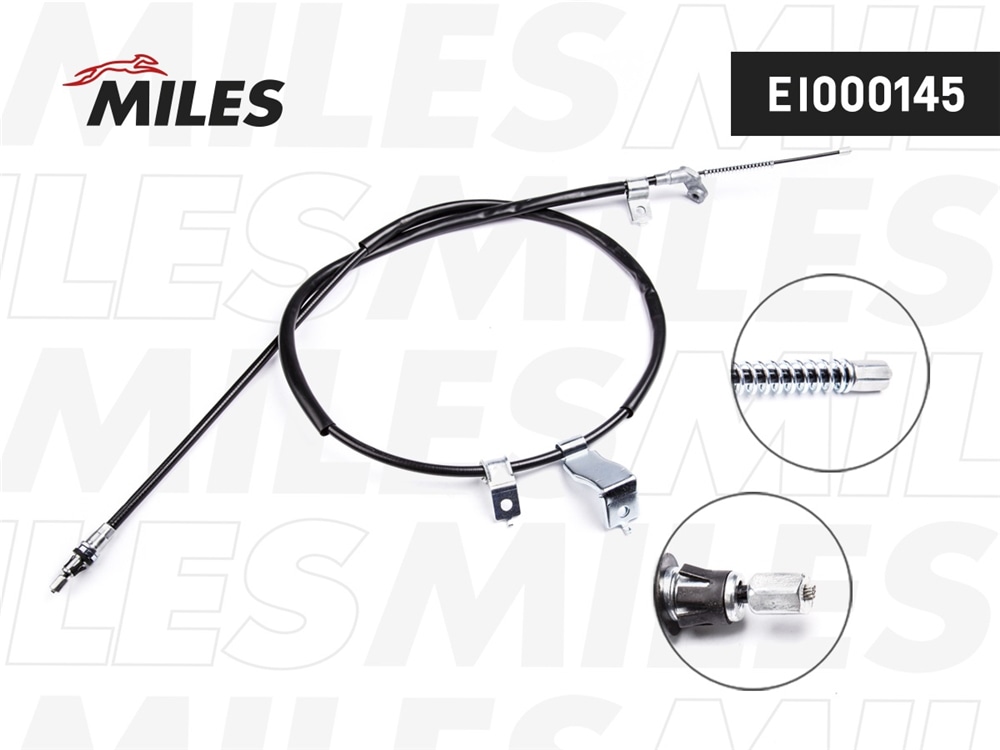 MILES EI000145 Трос стояночного тормоза правый NISSAN QASHQAI 07-13 (7мест) EI000145