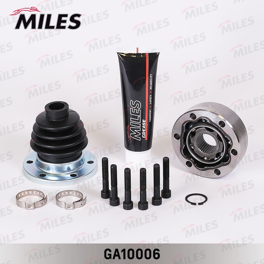 MILES GA10006 ШРУС внутренний AUDI 80/VW G1/G2/G3/PASSAT/POLO 1.3-2.3 72-06 (GKN 302230) GA10006