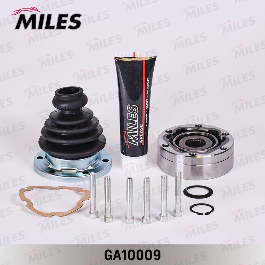 MILES GA10009 ШРУС внутренний AUDI A3/VW G2/G3/POLO/PASSAT/SKODA OCTAVIA/SEAT TOLEDO 1.6-2.8 82- (GKN 302262) GA10009