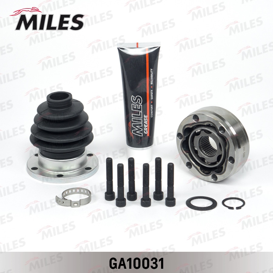MILES GA10031 ШРУС AUDI 50/SEAT/VW GOLF I-VI/PASSAT VII 0.9-1.9SDI 74- внутр.