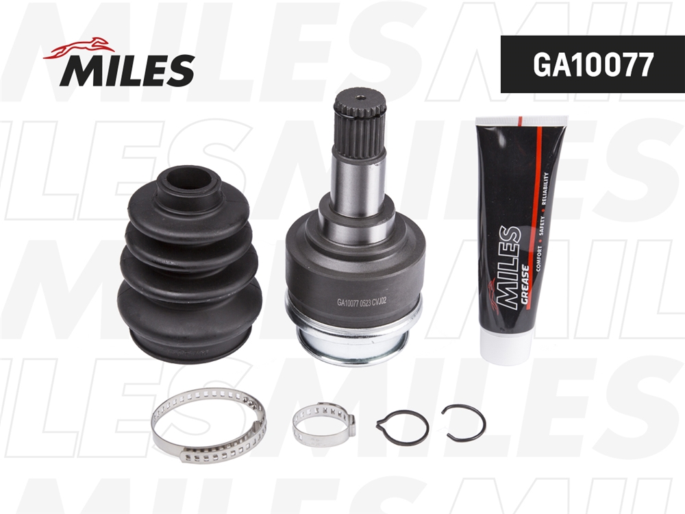 MILES GA10077 ШРУС FORD ESCORT III-IV/FIESTA I-III 1.0-1.6D 76-95 внутр.
