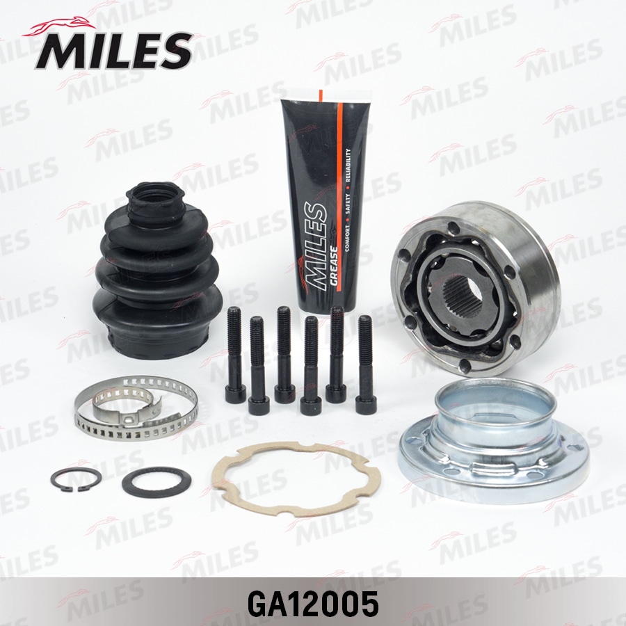 MILES GA12005 ШРУС внутренний правый AUDI 80/A3/A4/VW G1/G2/G3/PASSAT/POLO/SKODA OCTAVIA 1.6-2.9 (GKN 301141) GA12005
