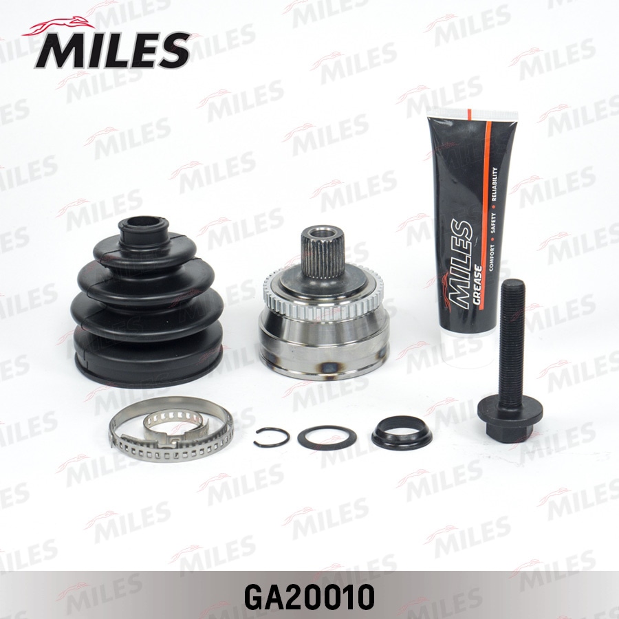 MILES GA20010 ШРУС наружный AUDI 80 1.6-2.3 86-91 (с ABS) (GKN 302129) GA20010