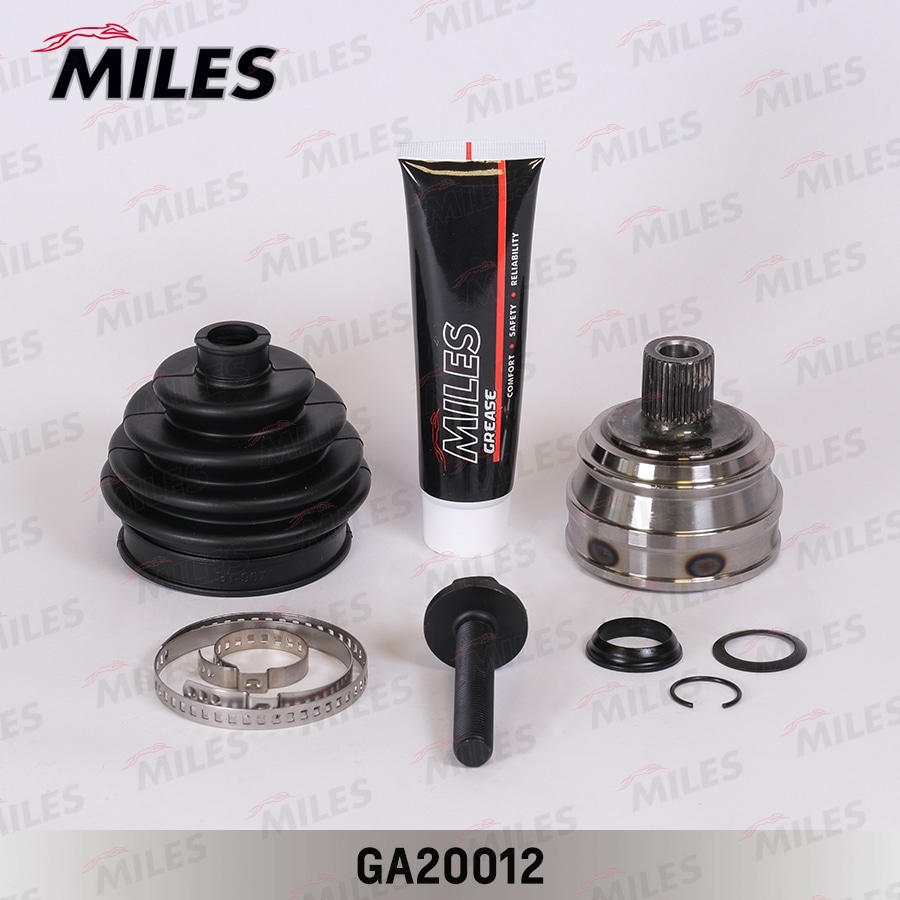 MILES GA20012 ШРУС наружный AUDI 80/90 1.6-1.9D 88-91 (GKN 302128) GA20012