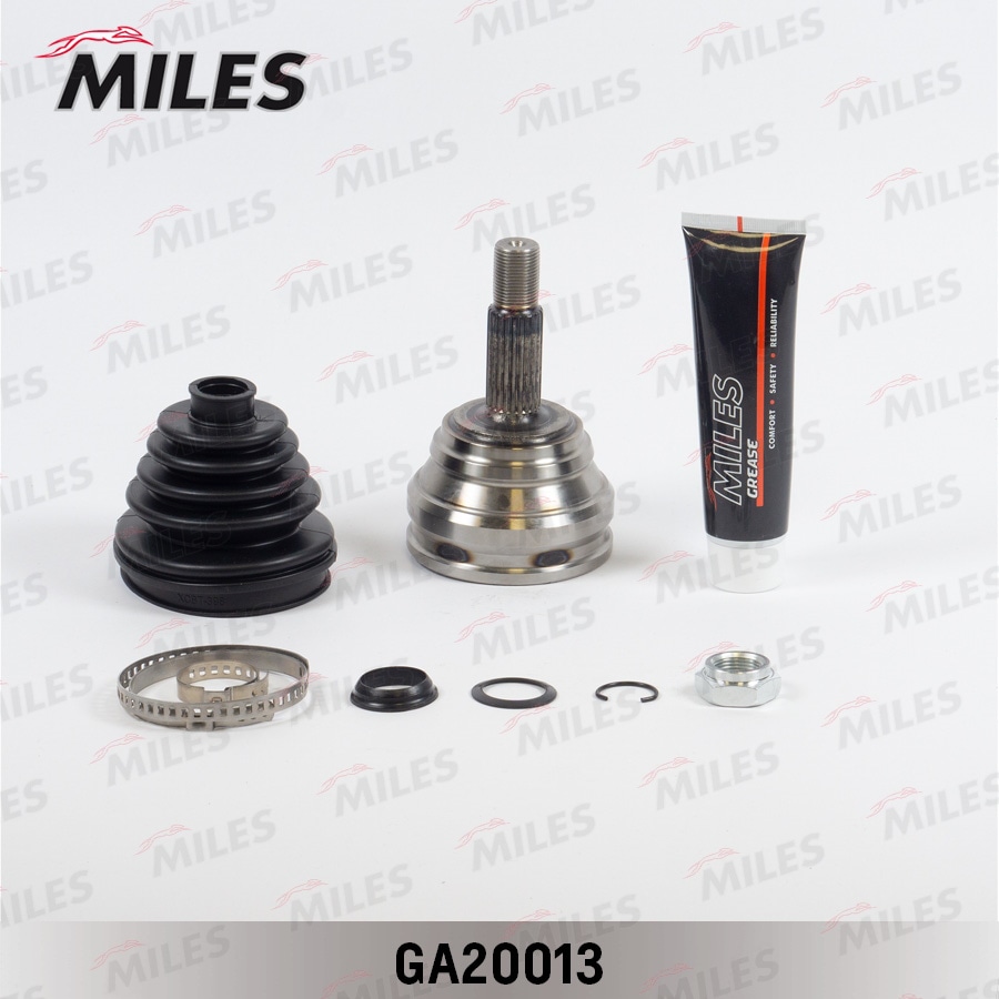 MILES GA20013 ШРУС наружный AUDI 80/90 1.8-2.3 86-91 (GKN 301939) GA20013